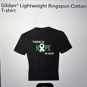Gildan lightweight cotton teeshirt